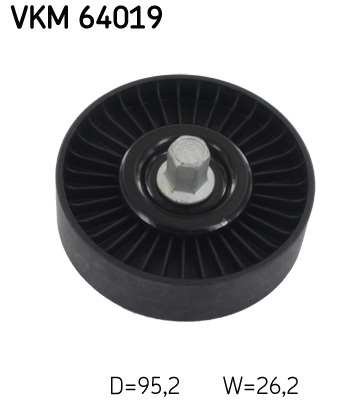 Rolka prowadząca pasek wieloklinowy VKM 64019 SKF